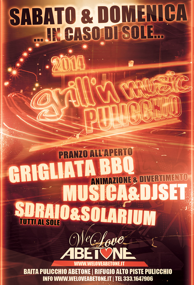 eventi abetone stagione 2014 grill music