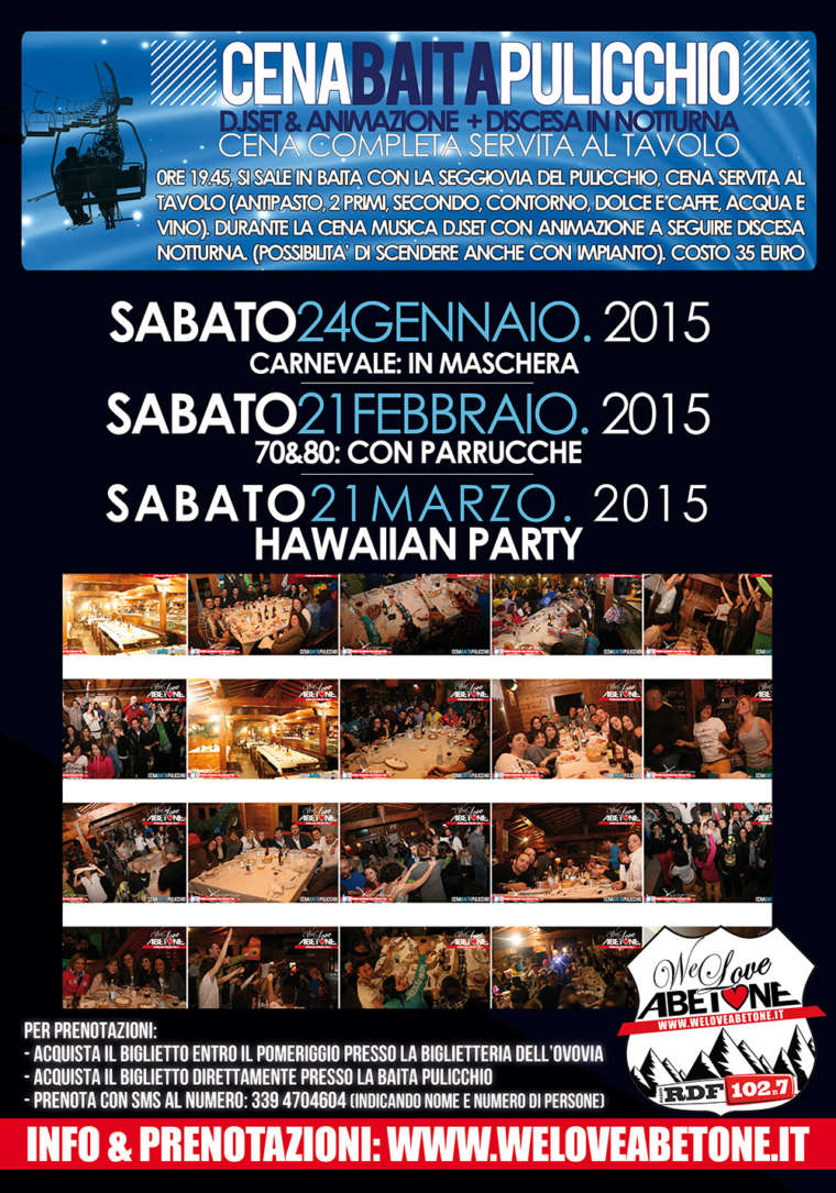 Cena Baita Pulicchio 2015