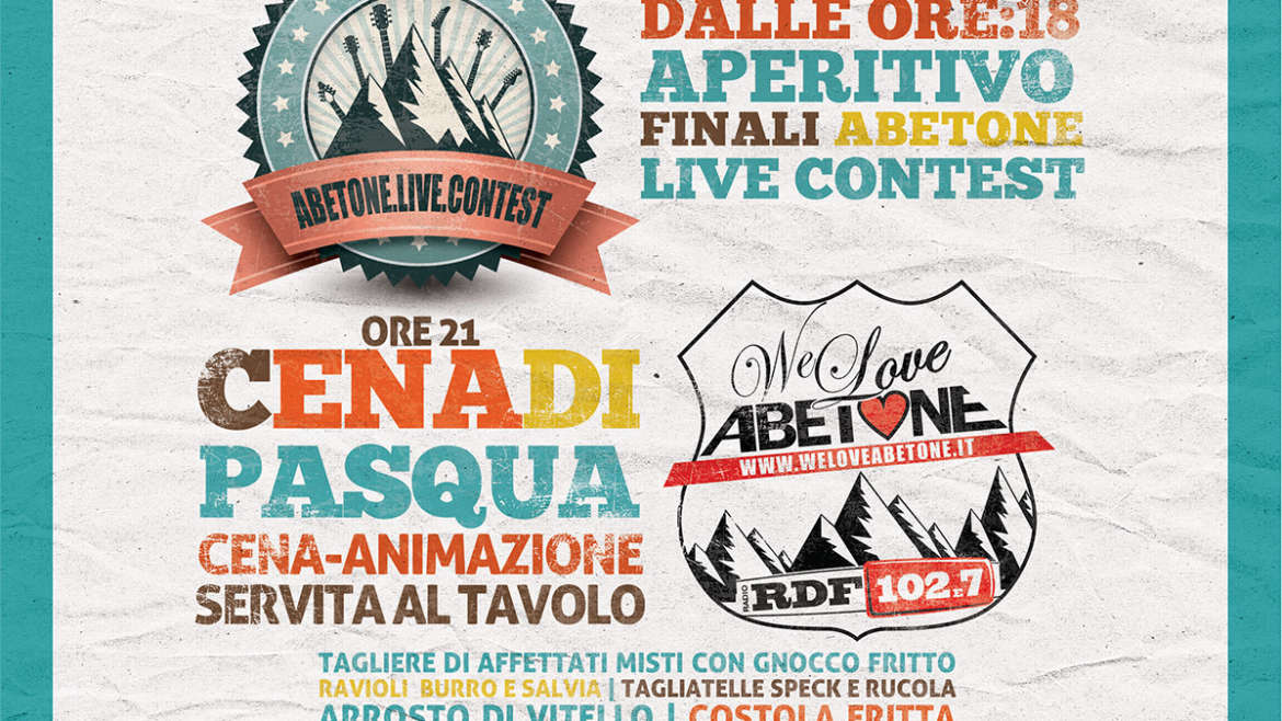 Domenica di Pasqua | Finale Abetone Live Contest & Cena Ovovia