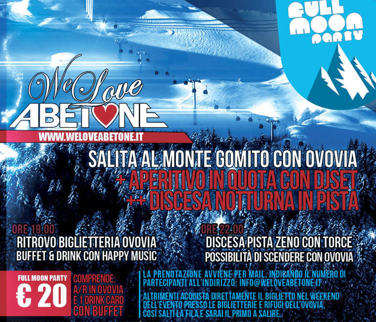 Full Moon Party | 23 Gennaio 2016