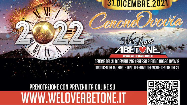 Cenone 31 Dicembre 2021 e Capodanno Abetone 2022: Cena Rifugio Ovovia