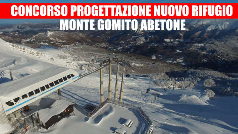Concorso di Progettazione rifugio alto Monte Gomito